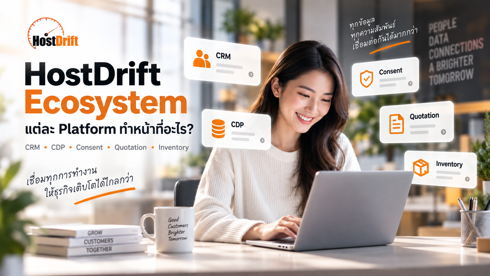 HostDrift Ecosystem คืออะไร และแต่ละ Platform ทำหน้าที่อะไร
